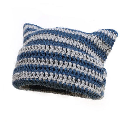 Custom Devil Striped Beanie Hat