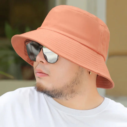 Big Head Man Large Size Sun Hat Women Summer Fisherman Hat