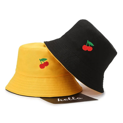 Double-Sided Yellow Duck Bucket Hats