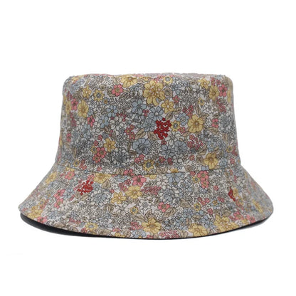 Bucket Hat Summer Panama Women Cotton