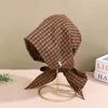 Vintage Plaid Toe Cap Women's Summer 100% Cotton