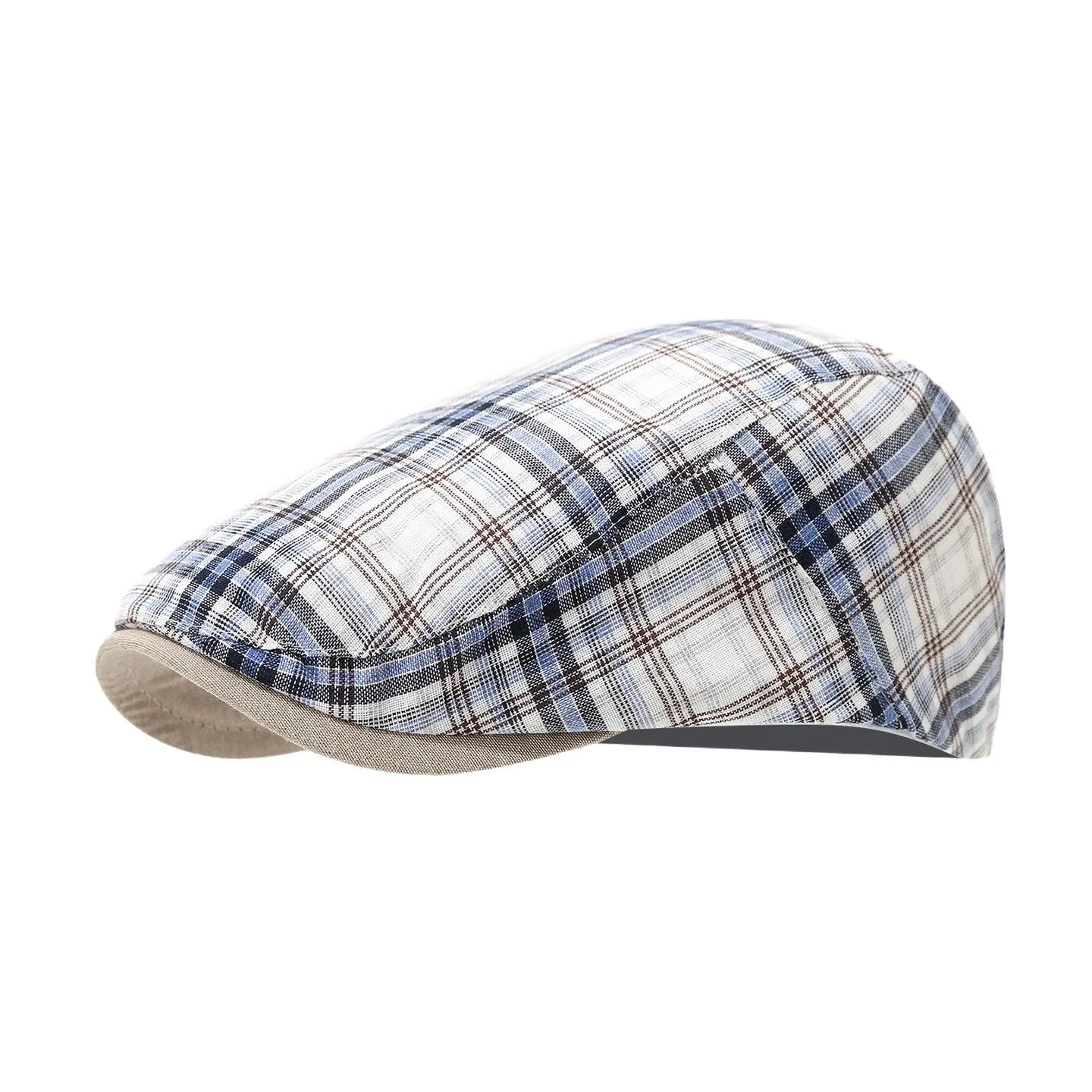Autumn New Style Plaid - Women's British Artist Hat