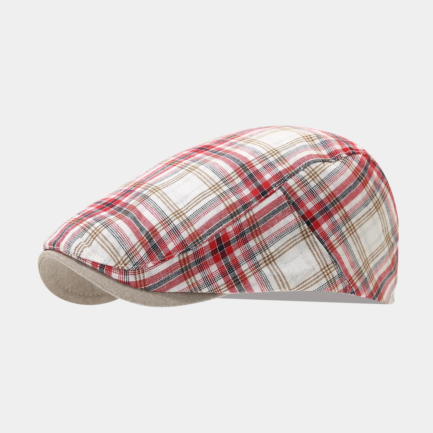 Autumn New Style Plaid - Women's British Artist Hat