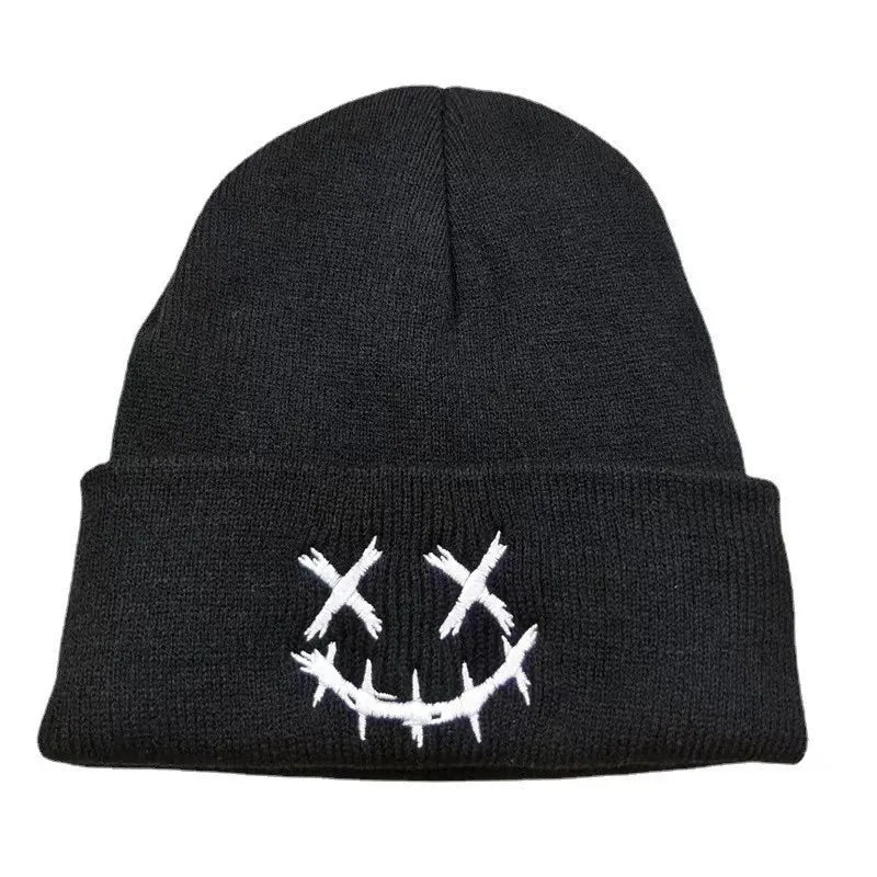 Logo Designed Plain Winter Hat Men Women