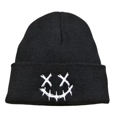 Logo Designed Plain Winter Hat Men Women