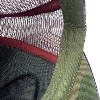 Men's Women Vintage Fashion Adjustable Mesh Trucker Hat