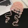 Ethnic Style Tassel Design Baotou Hat Women's Spring Summer