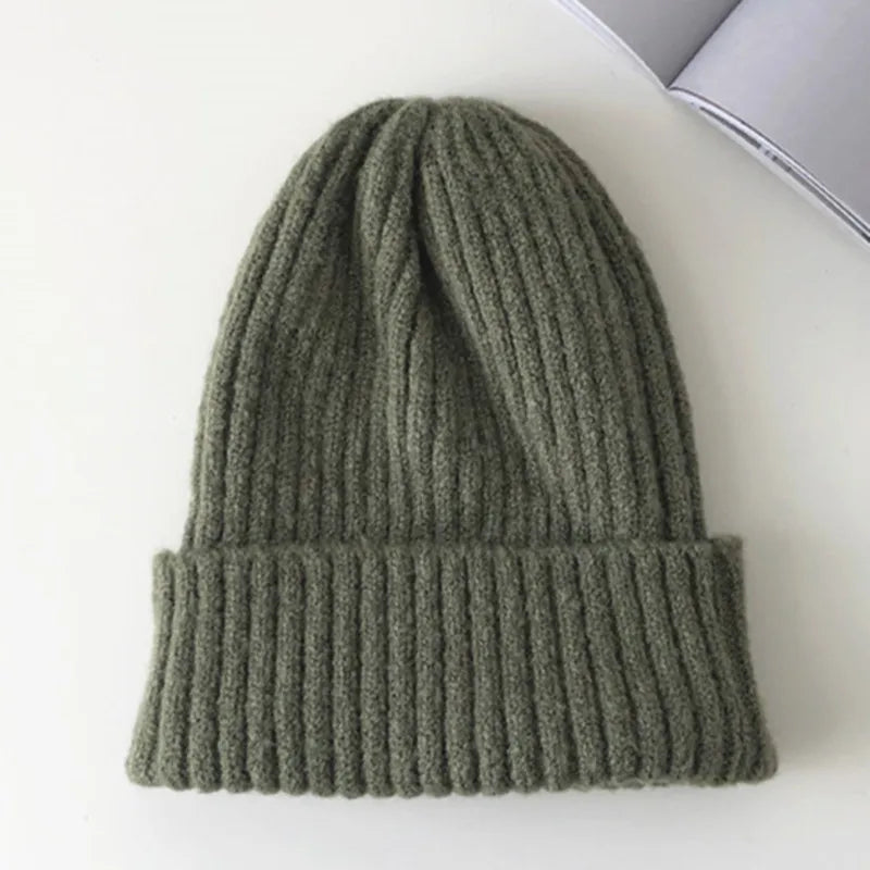 New Candy Colors Winter Hat Women Knitted Hat