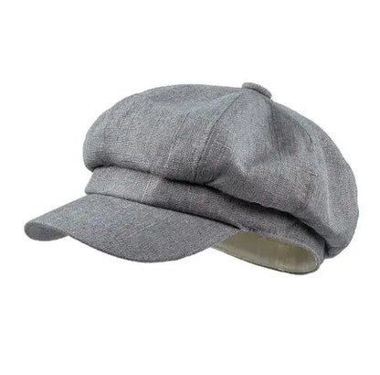 Newsboy Thin Cap Cotton Linen Beret Hats