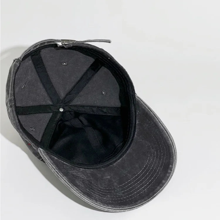 Painting Printing Baseball Cap Cool Stylish Design Stone Washed Dad Caps
