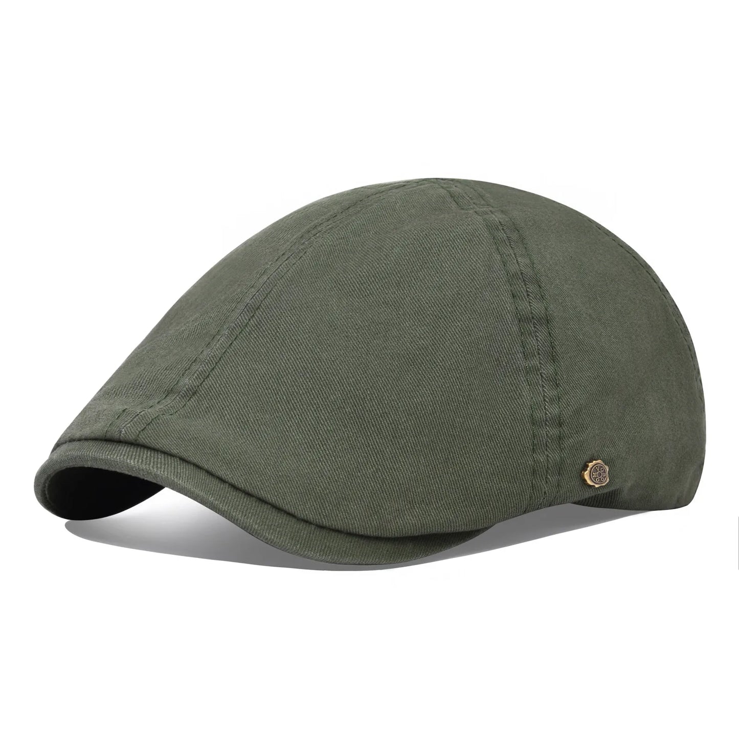 Cotton Newsboy Cap Men Women Ivy Flat Caps