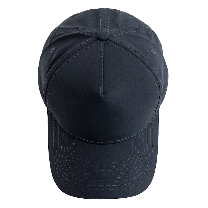 Style Unisex Fashion Solid Color Five Panel Style Baseball Cap