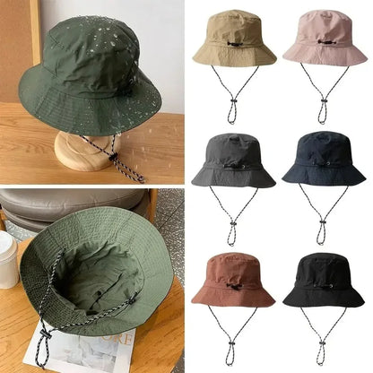 Unisex Summer Panama Hats Hiking Mountaineering Hat