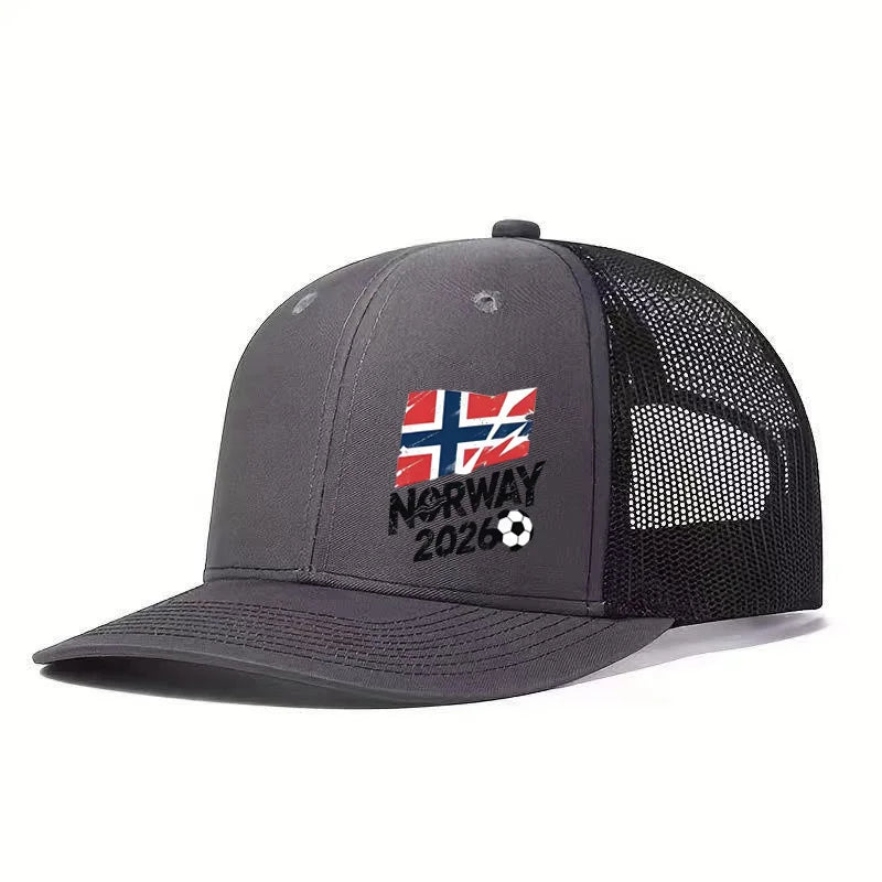 1PC Norway Football Tennis Cap