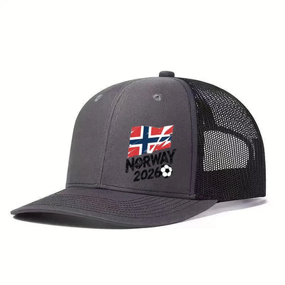 1PC Norway Football Tennis Cap