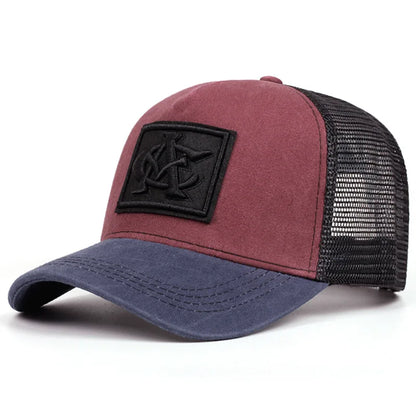 1pc Unisex CA Letter Embroidery Net Baseball Hats Spring and Summer