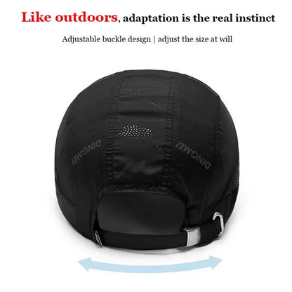 Summer Brand For Men Sports Running Sweat Baseball Cap Male Canada Golf Quick Dry Women Kpop Solid Snapback Bone Mesh Hat