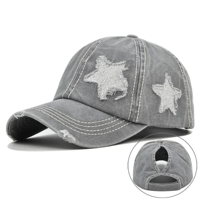 Women Ponytail Baseball Cap