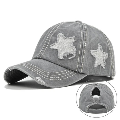 Women Ponytail Baseball Cap