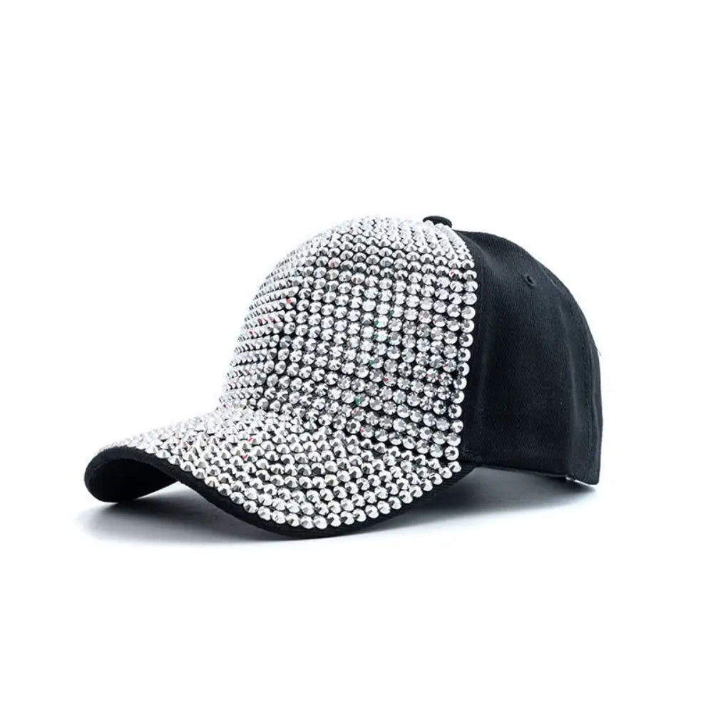 Fashion Adjustable Rhinestones Baseball Caps