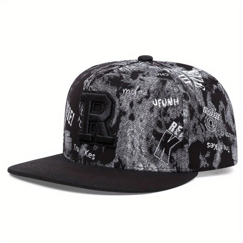 High Quality Fashion Letter Embroidered Graffiti Style Hip Hop