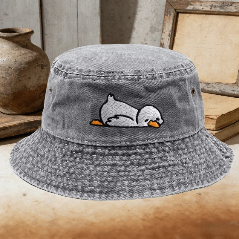 Adorable Duck Pattern Fisherman's Cap