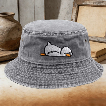 Adorable Duck Pattern Fisherman's Cap