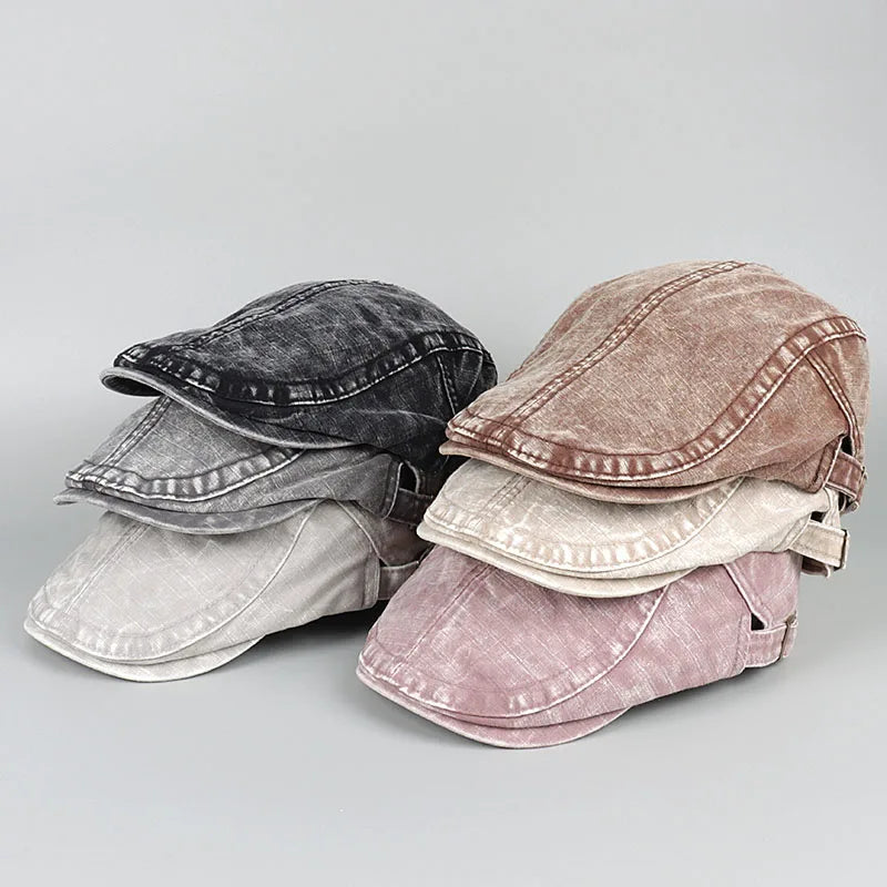 Unisex Berets New 2026 Fashion Vintage Cotton Beret Hat