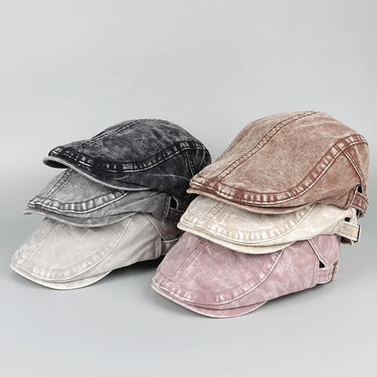 Unisex Berets New 2026 Fashion Vintage Cotton Beret Hat