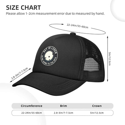 Project Hail Mary Going to Tau Ceti Mesh Baseball Caps Adult Sport