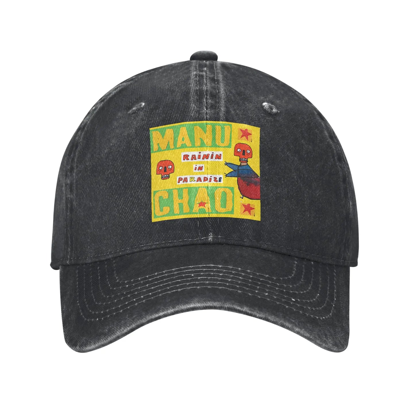 Windproof Suitable For Long Faces Vintage Denim Hat
