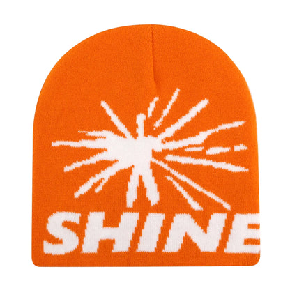 Y2k Letter Butter Knit Hats Skullies Beanies Autumn Winter Warm Hat