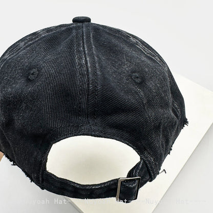 Unisex Hip-Hop Braided Rope Letter Embroidery Baseball Cap