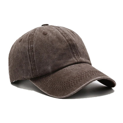 2026 Vintage Washed Denim Baseball Cap 100% Cotton Dad Hat