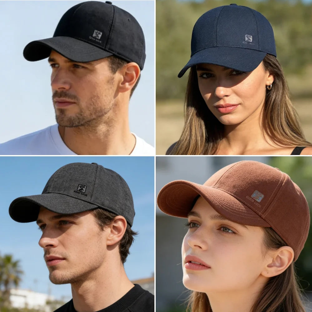 Unisex Deer Embroidery Baseball Cap Casual Spring/Autumn Hat Caps For Men Women