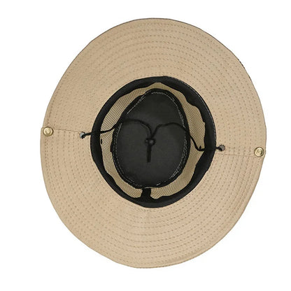 Men Women Summer Wide Beach UV Sunscreen Cap Outdoor Sport Fishing Sun Hat
