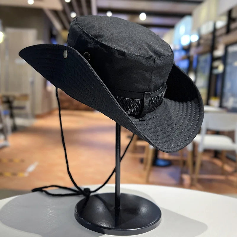 Unisex Summer Outdoor Fishing Hiking Bucket Hat