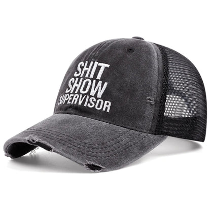Shit Show Women Men Outdoors Football Baseball Caps