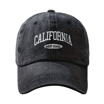 "California West Coast" Embroidered Baseball Cap Unisex