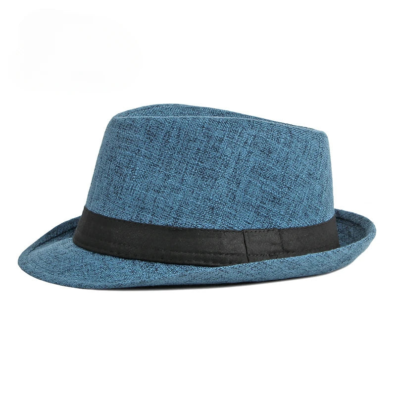 High Quality Men Summer Hats Wholesale British Retro Jazz Hats