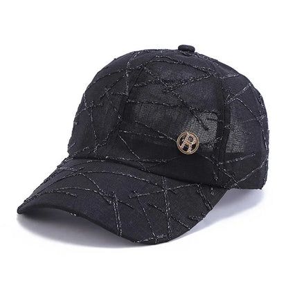 Korean-style Women's Letter Baseball Cap