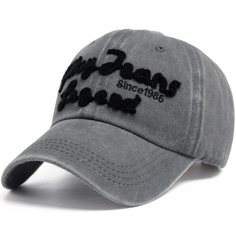 Women Men's Baseball Caps Summer Casual Pure Cotton Fishing Cap