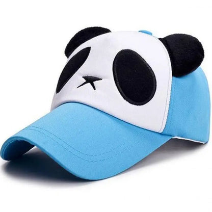 Summer Cute Panda Baseball Caps For Men Women Cotton Hip Hop Sun Protection Boys Girls Outdoor