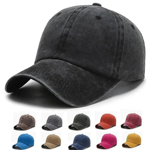 Fashion Solid Baseball Caps For Men Cap Streetwear Style Women Hat
