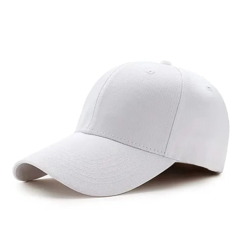 Summer Baseball Cap Pure Cotton Solid Color Cap Fashion Driver Hat Sunshade Four Seasons Hat