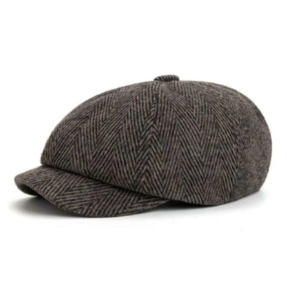 Adjustable Flat Cap Beret Irish Hats Newsboy Cap For Male Cabbie Hunting Cap