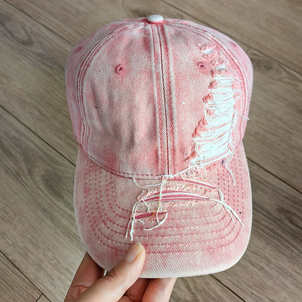 Classic Retro Denim Baseball Cap Unisex NYC
