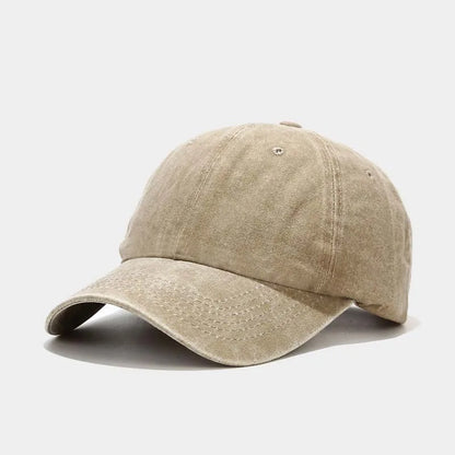 Spring Summer Cap Washed Cotton Baseball Cap Men Women