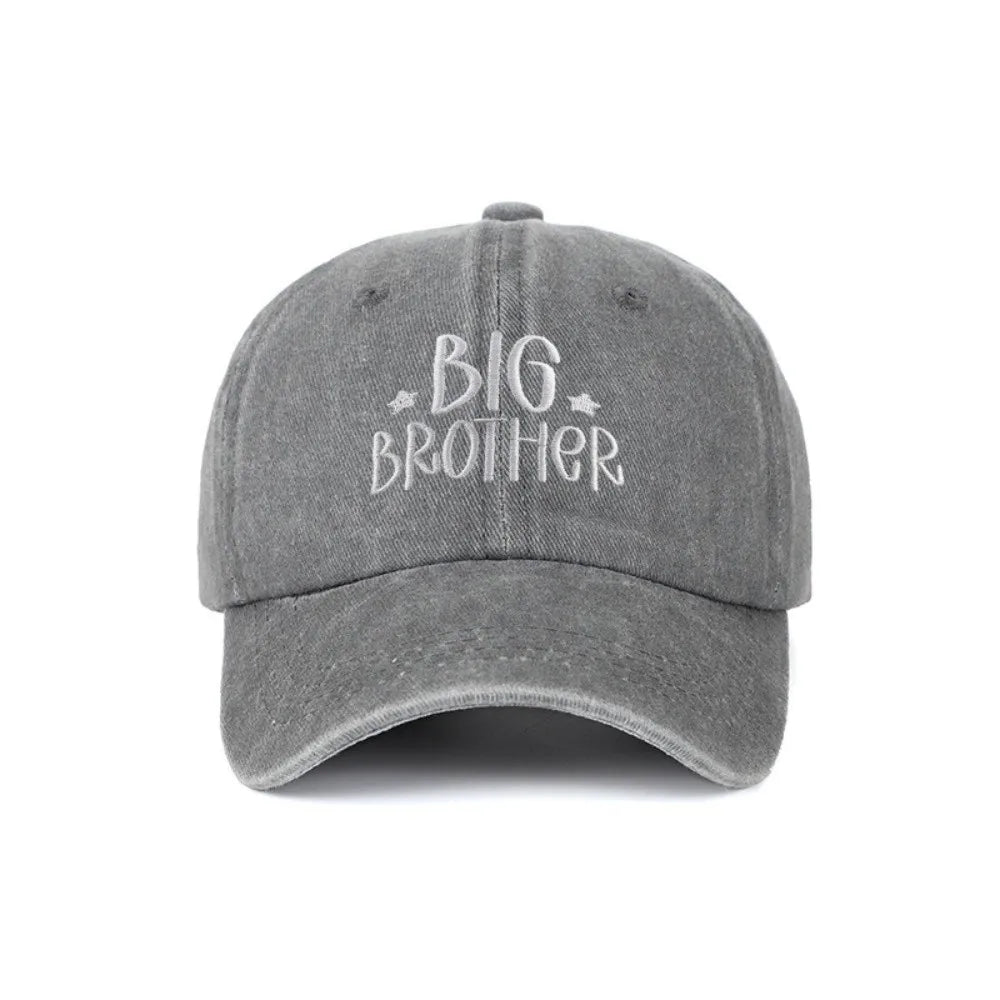 Fashion Washed Cotton Big Brother Big Sister Caps
