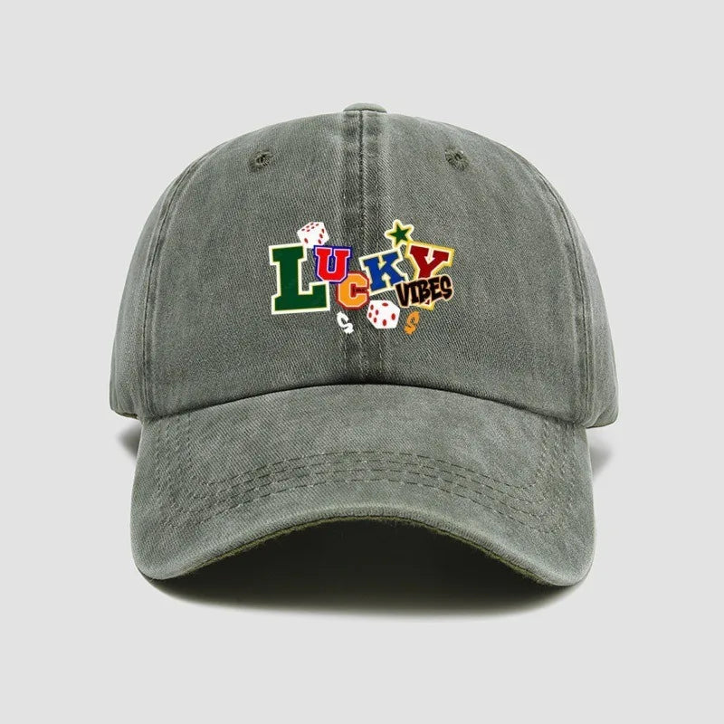 Unisex Vintage Washed Baseball Cap Retro Distressed Cotton Dad Hat